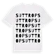 Suttrop ordlek t-shirt