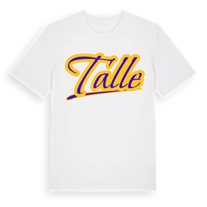 Talle baseball t-shirt – ekologisk bomull t-shirt från Pinshirt