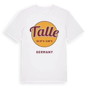 Talle cirkel t-shirt – ekologisk bomull t-shirt från Pinshirt