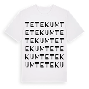 Tetekum ordlek t-shirt – ekologisk bomull t-shirt från Pinshirt