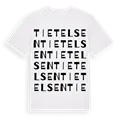 Tietelsen ordlek t-shirt