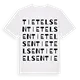 Tietelsen ordlek t-shirt