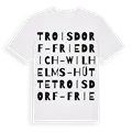 Troisdorf-Friedrich-Wilhelms-Hütte ordlek t-shirt