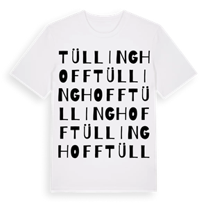 Tüllinghoff ordlek t-shirt – ekologisk bomull t-shirt från Pinshirt