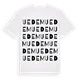 Uedem ordlek t-shirt
