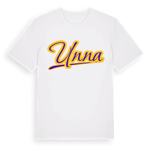 Unna baseball t-shirt – ekologisk bomull t-shirt från Pinshirt