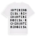 Unterengelskirchen ordlek t-shirt