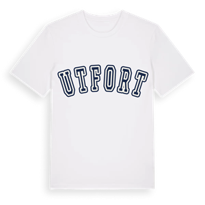 Utfort college t-shirt – ekologisk bomull t-shirt från Pinshirt