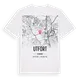 Utfort karta t-shirt