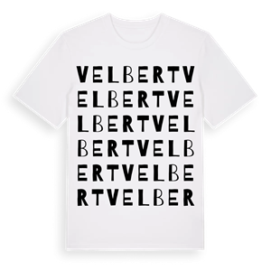 Velbert ordlek t-shirt – ekologisk bomull t-shirt från Pinshirt
