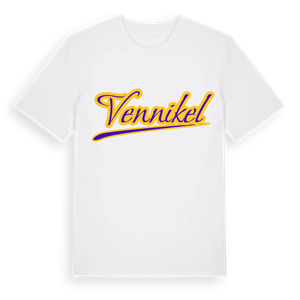 Vennikel baseball t-shirt – ekologisk bomull t-shirt från Pinshirt