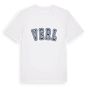 Verl college t-shirt – ekologisk bomull t-shirt från Pinshirt