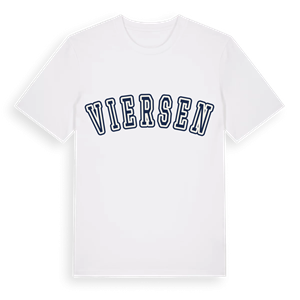 Viersen college t-shirt – ekologisk bomull t-shirt från Pinshirt