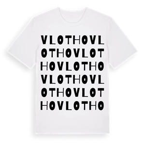 Vlotho ordlek t-shirt – ekologisk bomull t-shirt från Pinshirt