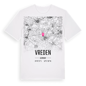 Vreden karta t-shirt – ekologisk bomull t-shirt från Pinshirt