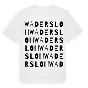 Wadersloh ordlek t-shirt – ekologisk bomull t-shirt från Pinshirt