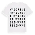 Wadersloh ordlek t-shirt