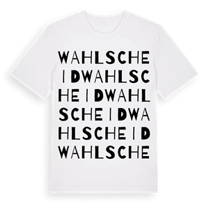 Wahlscheid ordlek t-shirt – ekologisk bomull t-shirt från Pinshirt