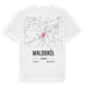 Waldbröl karta t-shirt