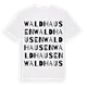 Waldhausen ordlek t-shirt