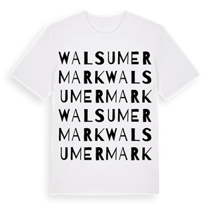 Walsumermark ordlek t-shirt – ekologisk bomull t-shirt från Pinshirt