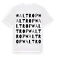Waltrop ordlek t-shirt