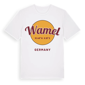 Wamel cirkel t-shirt – ekologisk bomull t-shirt från Pinshirt