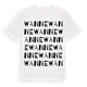 Wanne ordlek t-shirt