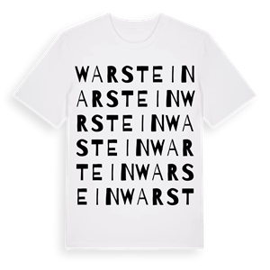 Warstein ordlek t-shirt – ekologisk bomull t-shirt från Pinshirt