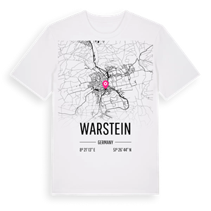 Warstein karta t-shirt – ekologisk bomull t-shirt från Pinshirt