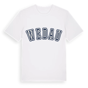 Wedau college t-shirt – ekologisk bomull t-shirt från Pinshirt