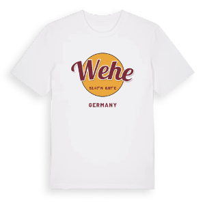 Wehe cirkel t-shirt – ekologisk bomull t-shirt från Pinshirt