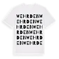 Wehrden ordlek t-shirt