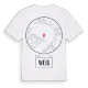 Weiß t-shirt