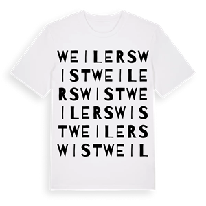 Weilerswist ordlek t-shirt – ekologisk bomull t-shirt från Pinshirt
