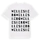 Wellesberg ordlek t-shirt