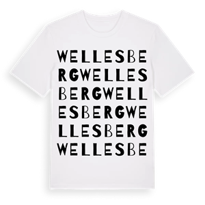 Wellesberg ordlek t-shirt – ekologisk bomull t-shirt från Pinshirt