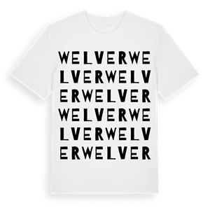 Welver ordlek t-shirt – ekologisk bomull t-shirt från Pinshirt