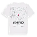 Wennewick karta t-shirt