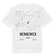 Wennewick karta t-shirt