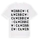 Wennewick ordlek t-shirt