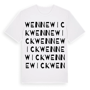 Wennewick ordlek t-shirt – ekologisk bomull t-shirt från Pinshirt