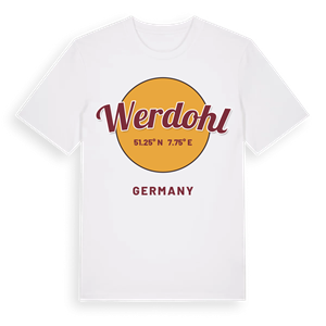 Werdohl cirkel t-shirt – ekologisk bomull t-shirt från Pinshirt