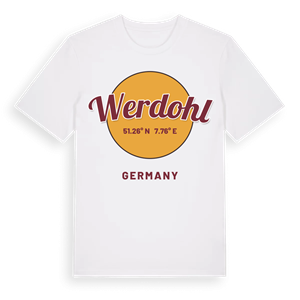 Werdohl cirkel t-shirt – ekologisk bomull t-shirt från Pinshirt