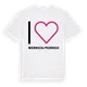 Jag älskar Werrich/Perrich t-shirt stort tryck