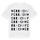 Werrich/Perrich ordlek t-shirt
