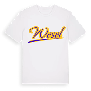 Wesel baseball t-shirt – ekologisk bomull t-shirt från Pinshirt