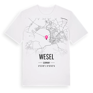 Wesel karta t-shirt – ekologisk bomull t-shirt från Pinshirt