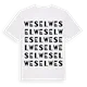 Wesel ordlek t-shirt