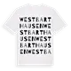 Westbarthausen ordlek t-shirt